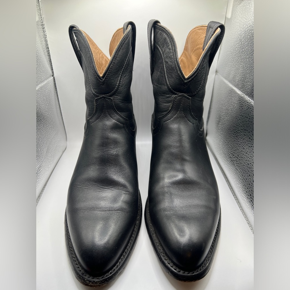 Tecovas “The Penny” Black Leather Ankle Boots, Women’s Size 11